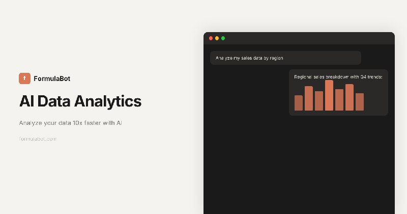 AI Data Analytics - Formula Bot