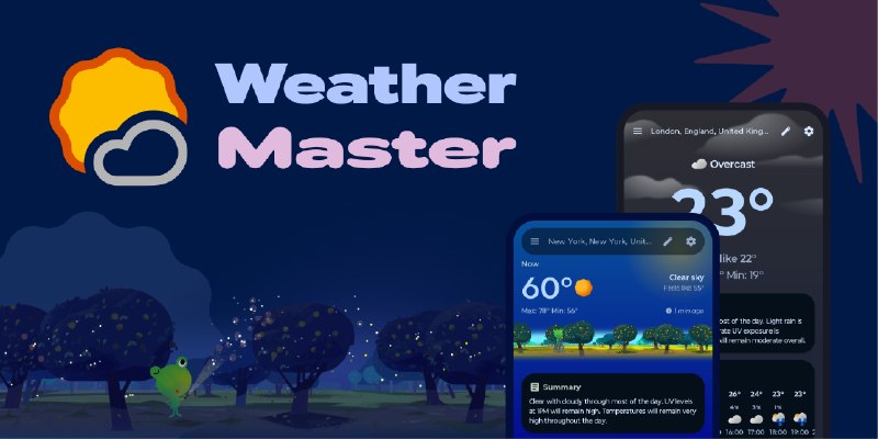 GitHub - PranshulGG/WeatherMaster: A Weather app for android with multiple sources 🌦🌞☔