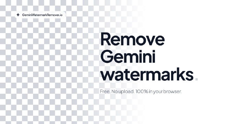 Free Gemini Watermark Remover & Cleaner | Remove Gemini Logo Online